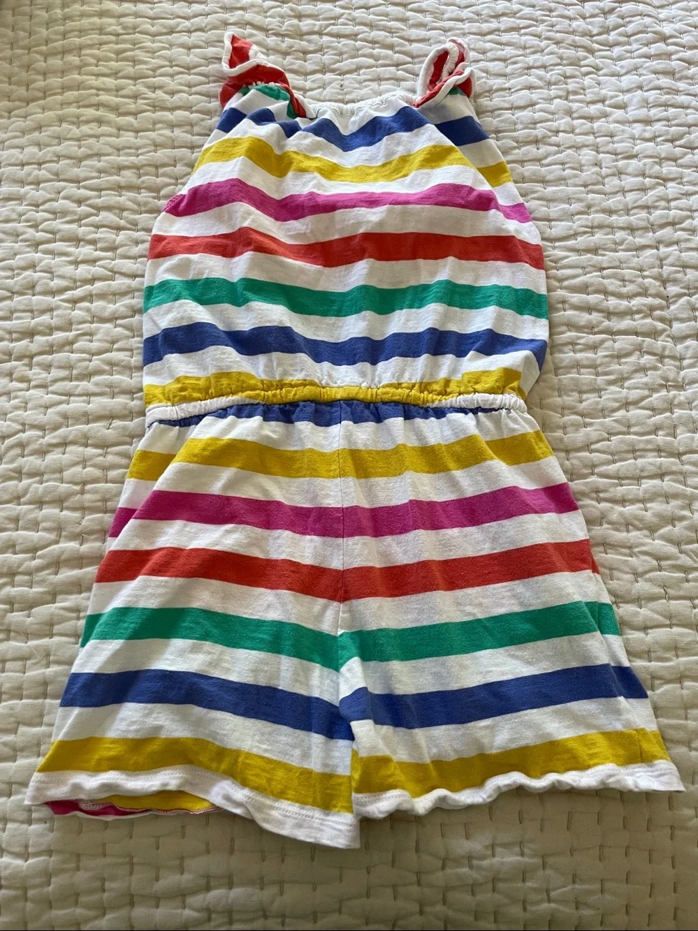 Mini Boden romper 11-12 stripe colorful
